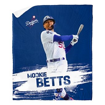 Los Angeles Dodgers Player Portraits Sherpa Throw Blanket