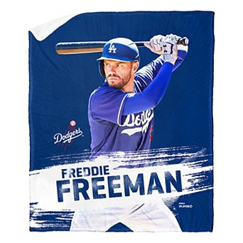 Los Angeles Dodgers Player Portraits Sherpa Throw Blanket