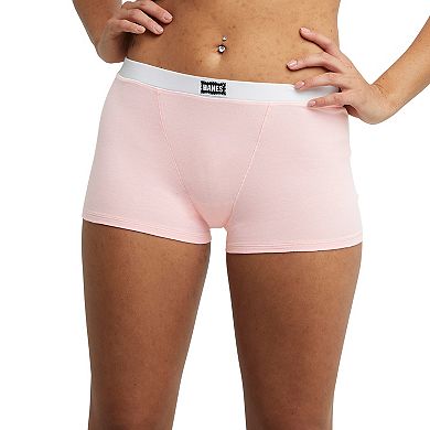 Women's Hanes Originals Ultimate 3-Pack +1 Bonus Pant Stretch Cotton Boxer Brief Underwear UO45V4