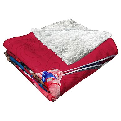 Philadelphia Phillies Player Portraits Sherpa Throw Blanket