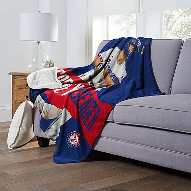 New York Yankees Player Portraits Sherpa Throw Blanket
