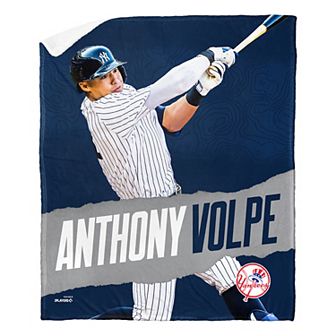 New York Yankees Player Portraits Sherpa Throw Blanket