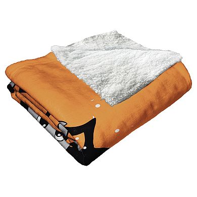 San Francisco Giants Mascot Lou Seal Silk Touch Sherpa Throw Blanket