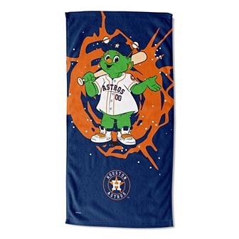 Houston Astros Mascot Orbit Printed Beach Towel