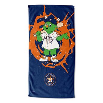 Houston Astros Mascot Orbit Printed Beach Towel