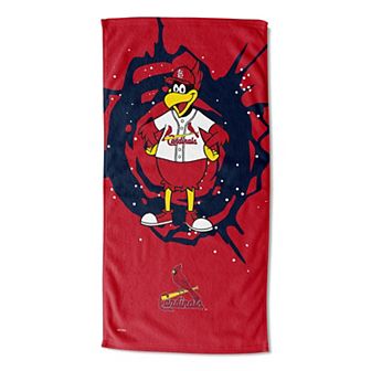 St. Louis Cardinals Mascot Fredbird Printed Beach Towel