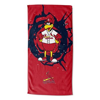 St. Louis Cardinals Mascot Fredbird Printed Beach Towel
