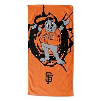San Francisco Mascot Lou Seal Printed Beach Towel