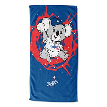 Los Angeles Dodgers Mascot Koala Printed Beach Towel