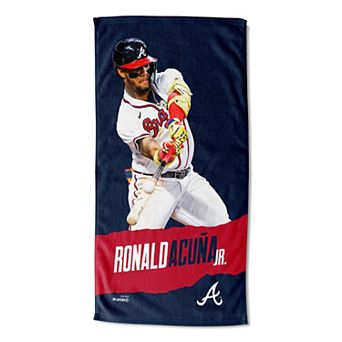 MLB Official Atlanta Braves Ronald Acuña Jr. Beach Towel