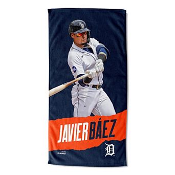 MLB Official Detroit Tigers Javier Báez Beach Towel
