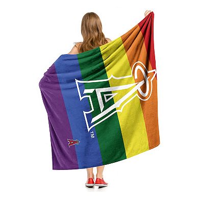 MLB Los Angeles Angels of Anaheim Pride Series Silk Touch Throw Blanket