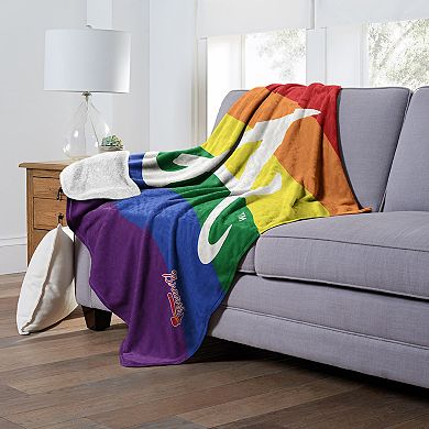 MLB Atlanta Braves Pride Series Silk Touch Throw Blanket