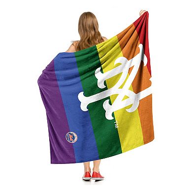 MLB New York Mets Pride Series Silk Touch Throw Blanket