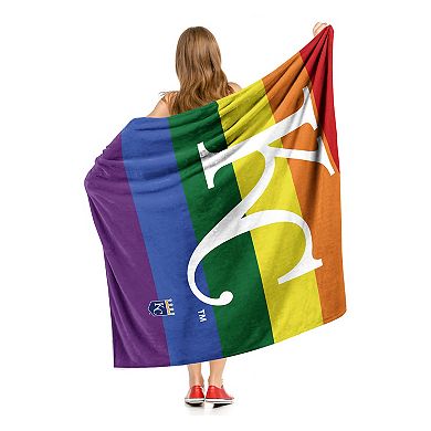 MLB Kansas City Royals Pride Series Silk Touch Throw Blanket