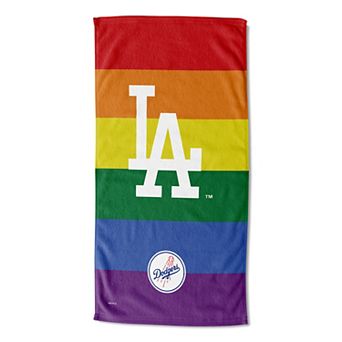 MLB Los Angeles Dodgers Pride Series Beach Towel