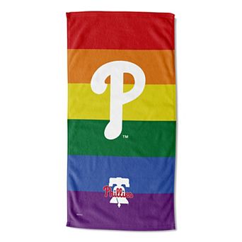 MLB Philadelphia Phillies Pride Series Beach Towel