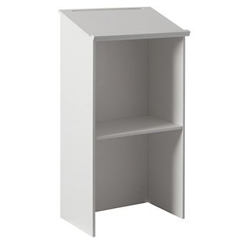 Standing Floor Podium With Storage For Church, School, Office Or Home