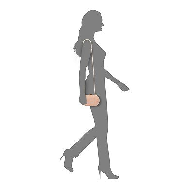 N by Nina Woven Straw Clutch Bag