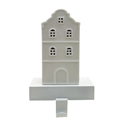 St. Nicholas Square® Ceramic LED House Stocking Holder