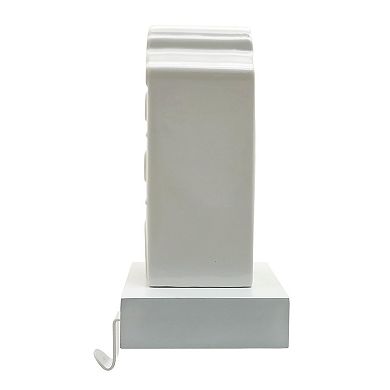 St. Nicholas Square® Ceramic LED House Stocking Holder