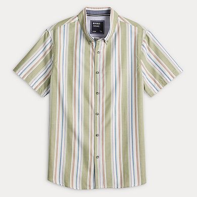 Men's Reverse Threads Men's Reverse Threads Biggs Dobby Button Down-Shirt