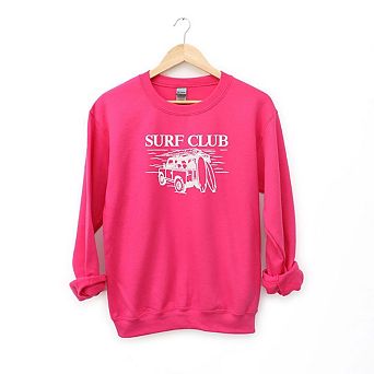 Embroidered Surf Club Jeep Sweatshirt
