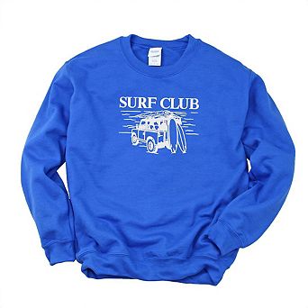 Embroidered Surf Club Jeep Sweatshirt