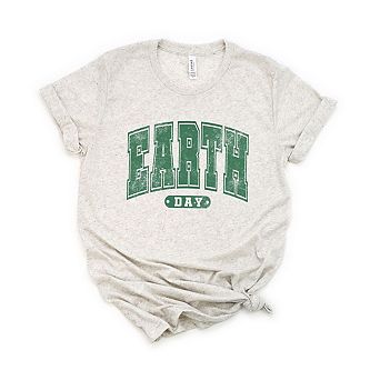 Earth Day Varsity Short Sleeve Graphic Tee