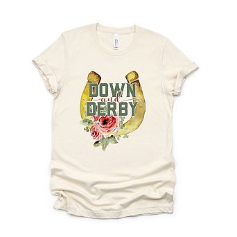 Down And Derby Short Sleeve Graphic Tee