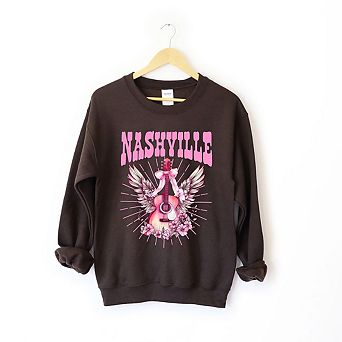 Coquette Nashville Guitar Sweatshirt