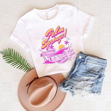 Palm Springs Sunkissed Days Short Sleeve Graphic Tee