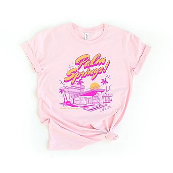 Palm Springs Sunkissed Days Short Sleeve Graphic Tee