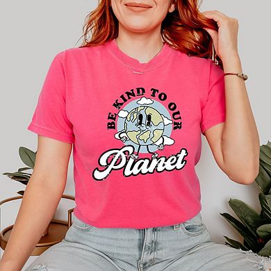 Be Kind To Our Planet Garment Dyed Tees