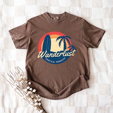 Simply Sage Market Wanderlust Tropical Paradise Garment Dyed Tee