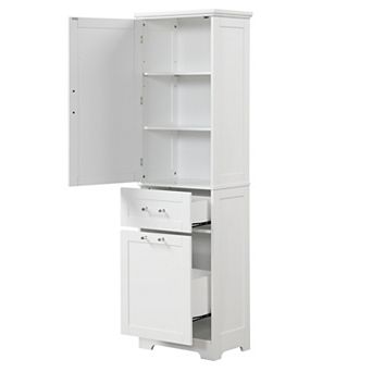 Merax Tall Bathroom Storage Cabinet