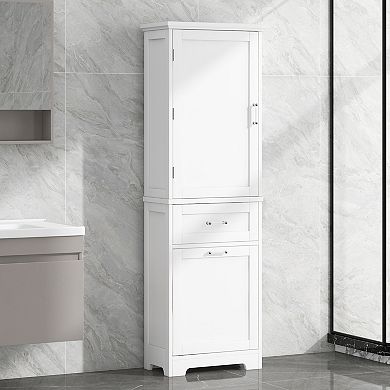 Merax Tall Bathroom Storage Cabinet