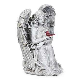 Roman 11 in Cardinal Memorial Angel Statue