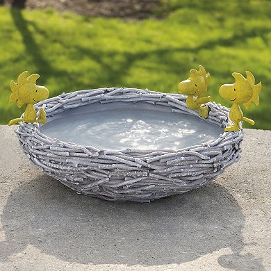 Roman 6.25-in. Peanuts Woodstock Bird Bath