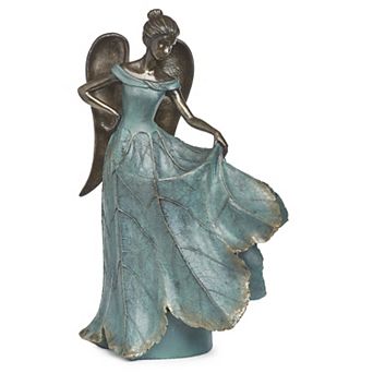 Roman 20 in Angel with Fancy Dress Birdbath