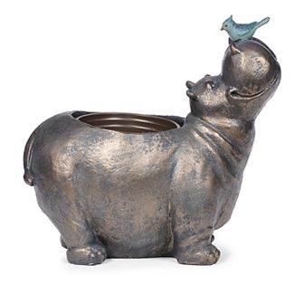 Roman 13 in Hippo Bird Planter
