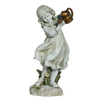 Roman 22 in Girl with Watering Can Garden Statue