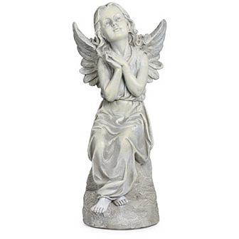 Roman 16 in Sitting Angel Garden Statue