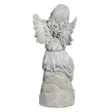 Roman 16-in. Sitting Angel Garden Statue