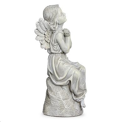 Roman 16-in. Sitting Angel Garden Statue