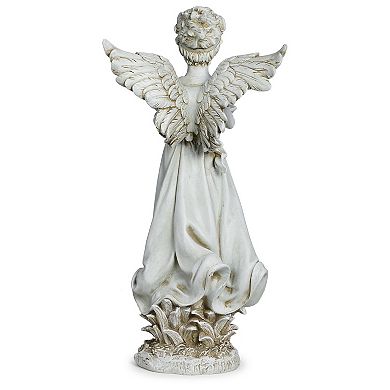 Roman 18-in. Angel Birdfeeder Garden Statue