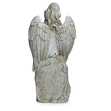 Roman 17.75-in. Angel with Flowers Garden Statue