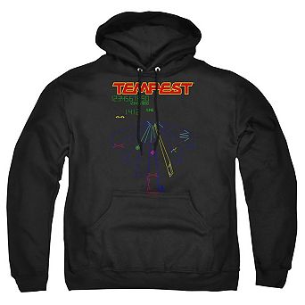Atari Tempest Screen Adult Pull Over Hoodie