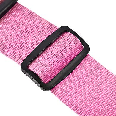 79" Luggage Straps Suitcase Belts With Buckle Label Adjustable 2pcs