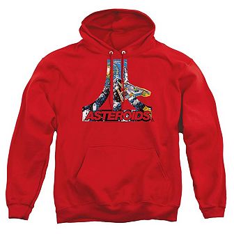 Atari Asteroids Atari Adult Pull Over Hoodie